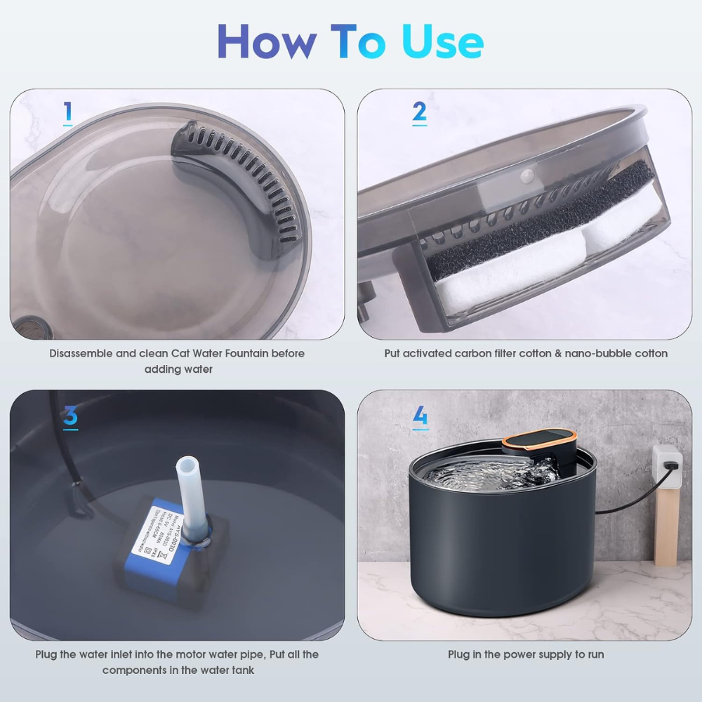 Pet Water Fountain