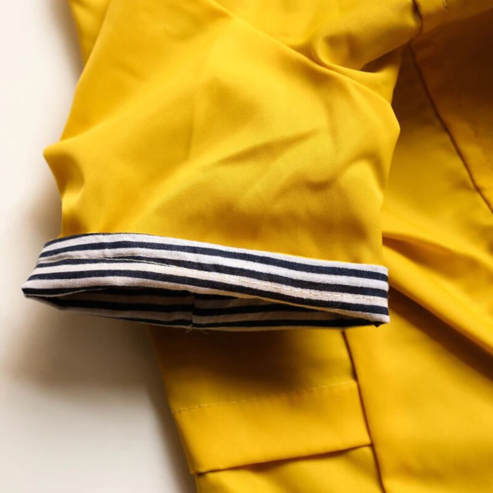 Stylish Yellow Raincoat