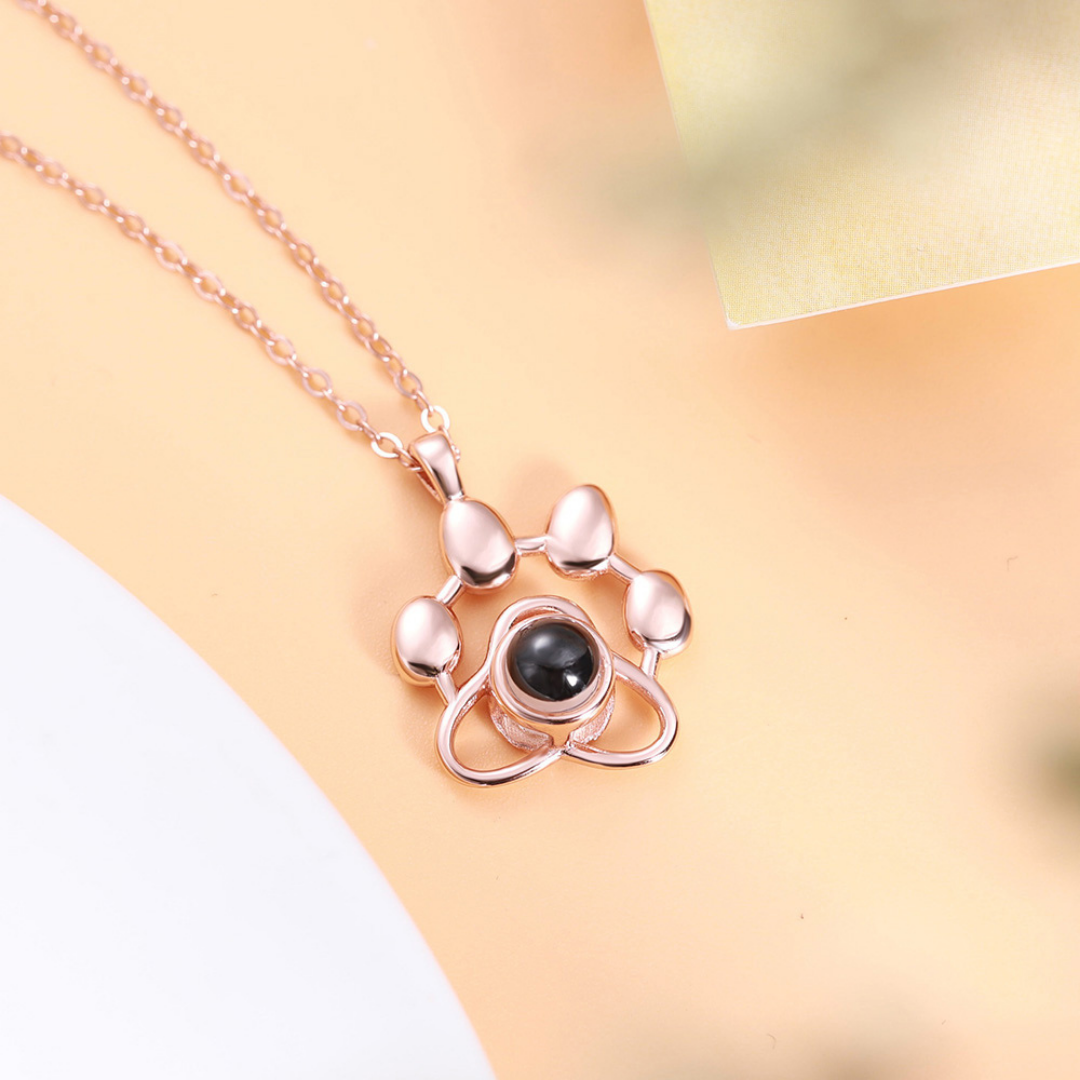 Personalized Paw Necklace