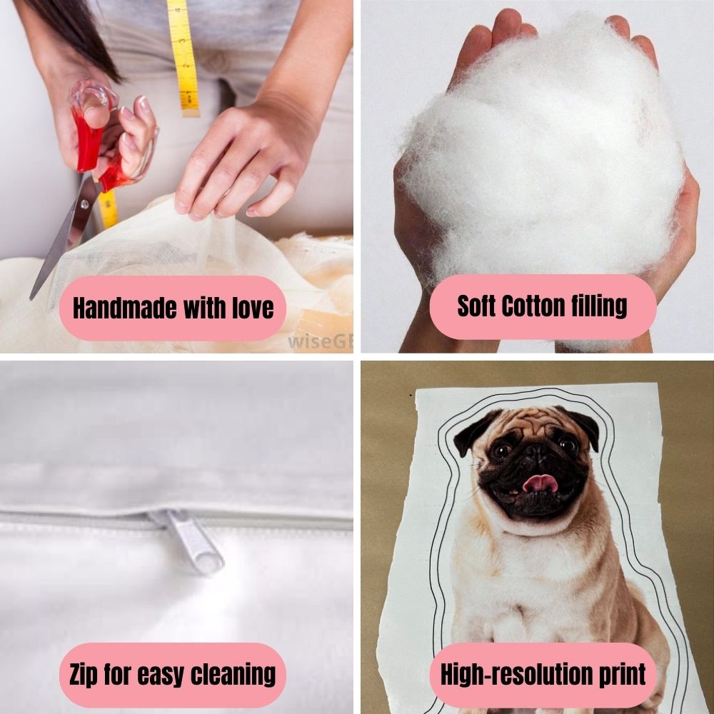 Cojín 3D personalizado para mascotas