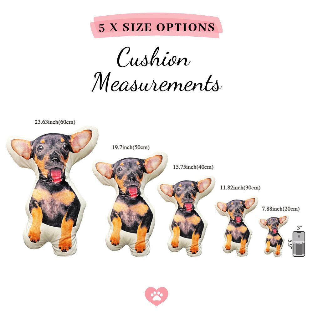 Cojín 3D personalizado para mascotas