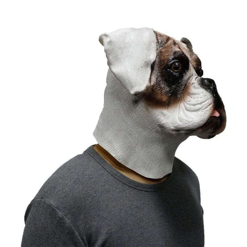 Bulldog Full Head Mask Dog Halloween Mask Happy Paws Online 