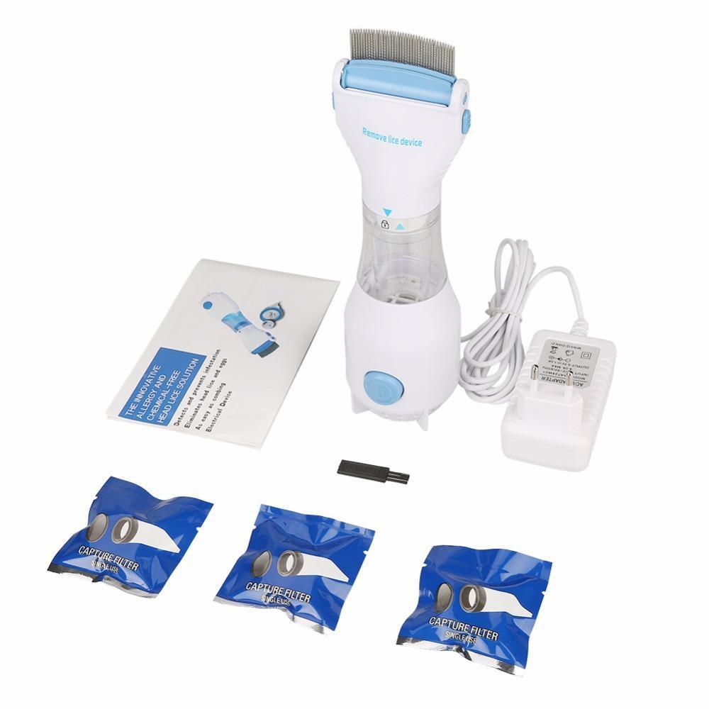 E-Comb Flea Vacuum Electronic Flea Comb Happy Paws UK PLUG