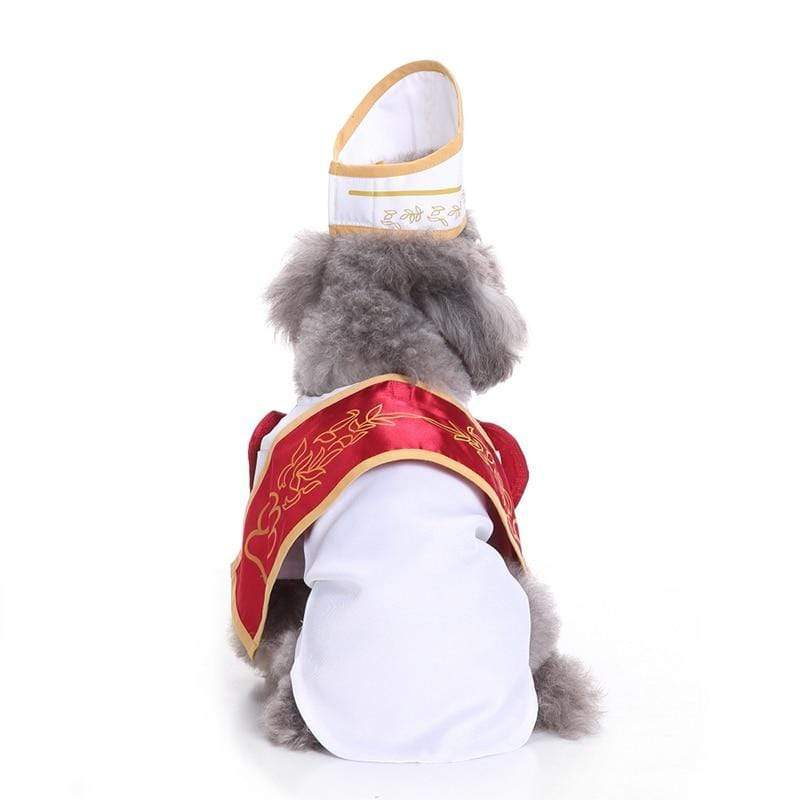Holy Pope Costume Dog Halloween Costume Happy Paws Online