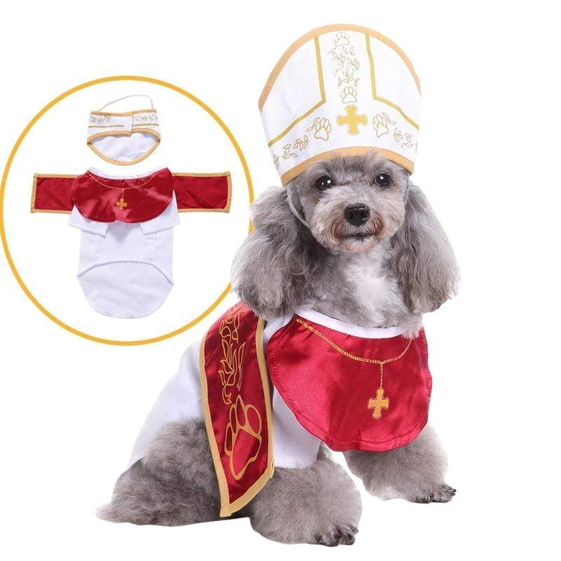 Holy Pope Costume Dog Halloween Costume Happy Paws Online