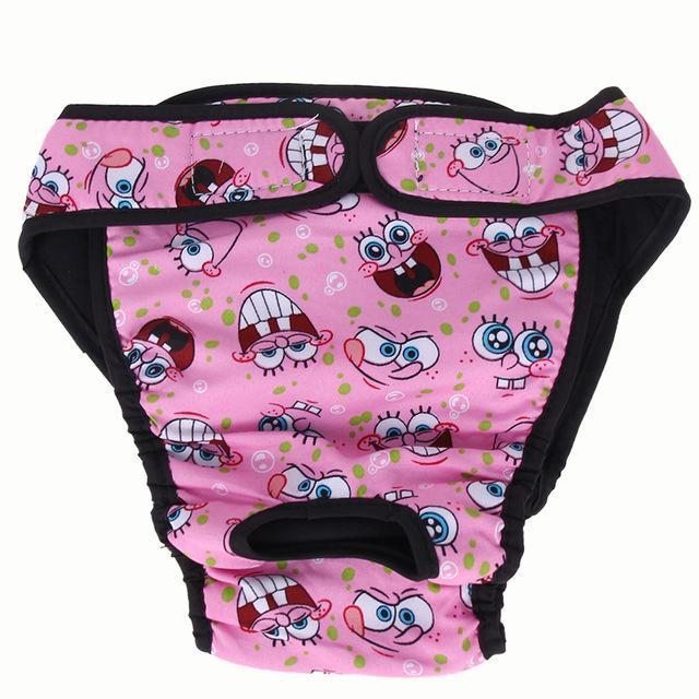 Menstruation Underwear Dog underwear Happy Paws Pink Small 