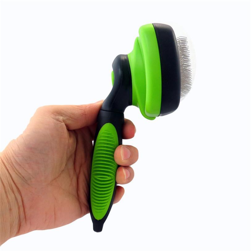 Rotating Groom Tool Dog Brush & Comb Happy Paws 