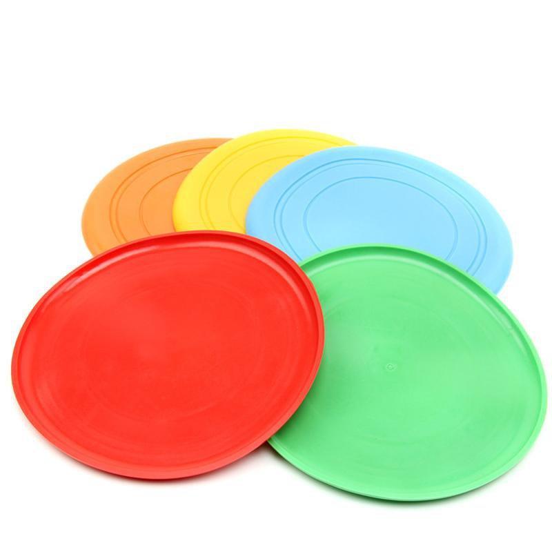 Soft Silicone Frisbee Dog Frisbee Happy Paws