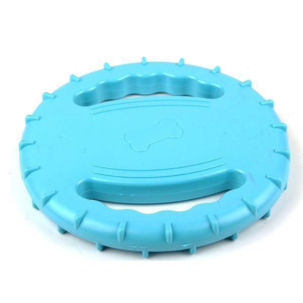 Water Sports Frisbee Dog Frisbee Happy Paws Blue 