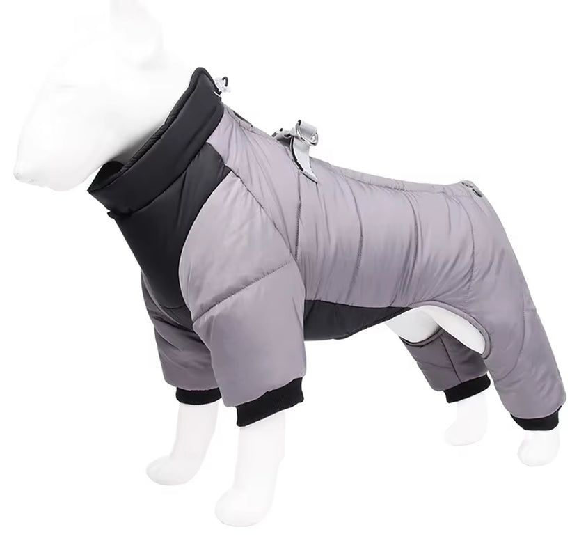 Waterproof Dog Jumpsuit Coat Winter Pet Dog Clothes Warm Puppy Cotton Jacket for Small Medium Dogs Pug Chihuahua Costume Bulldog