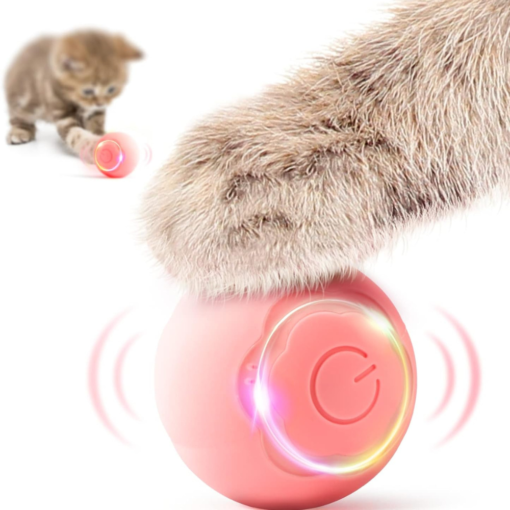 Pelota automática interactiva recargable por USB 