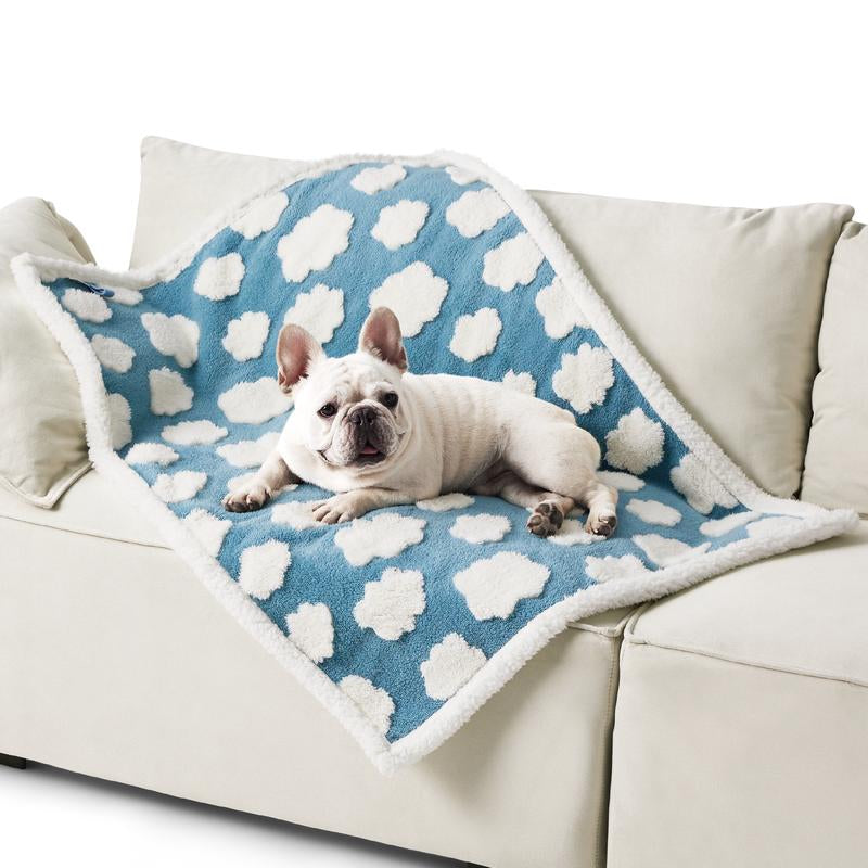 Lesure Waterproof Calming Pet Blanket -Ultra-Soft and Warm with a Waterproof Layer, for Indoors and Outdoors,Tailor-Made for Dogs, Cats, and Kittens