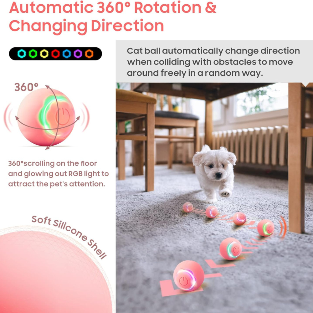 Interactive Automatic Ball - USB Rechargeable