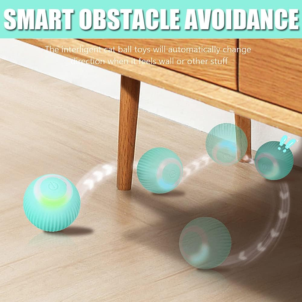 Pelota automática interactiva recargable por USB 