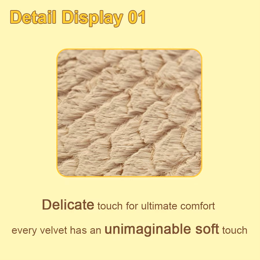 Short Plush Removable Washable Pet Bed, High Elasticity Non-Collapse Dog Bed, Suitable for Small and Medium Dogs and Cats