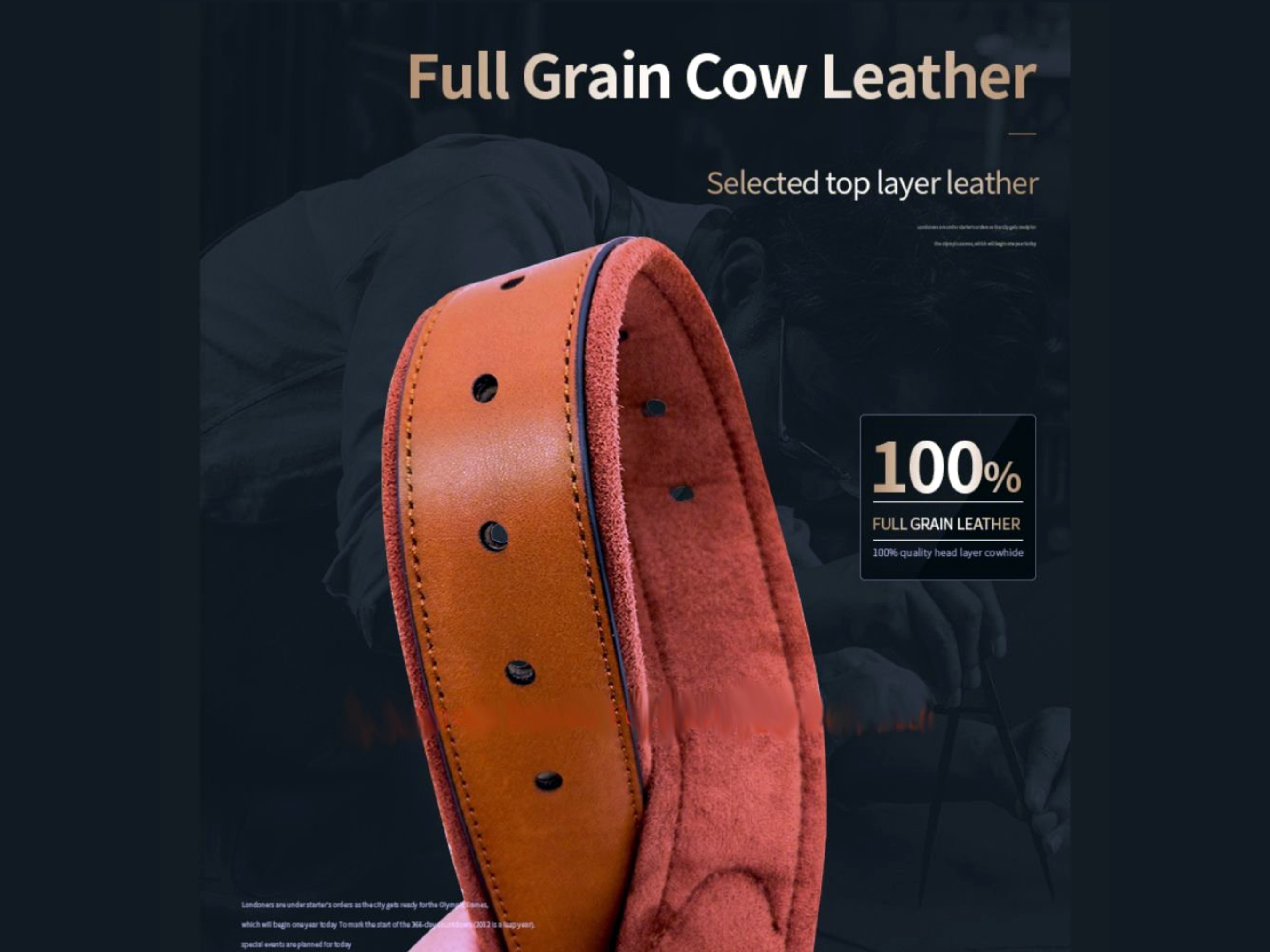 Airtag Leather Collar