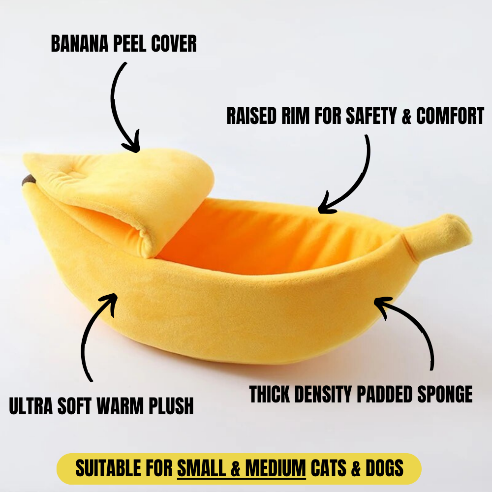 Banana Pet Bed