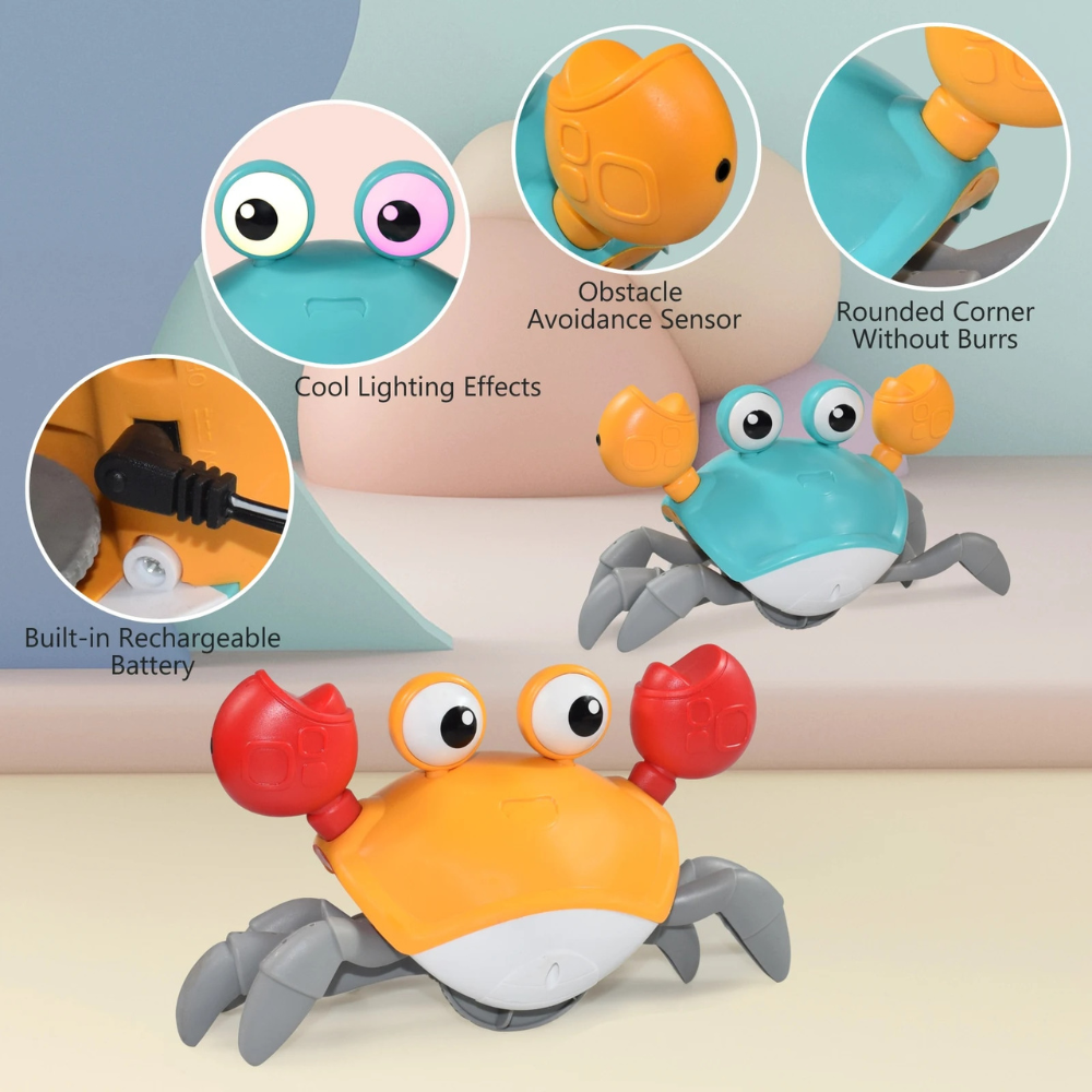 Crawling Crab Pet Toy