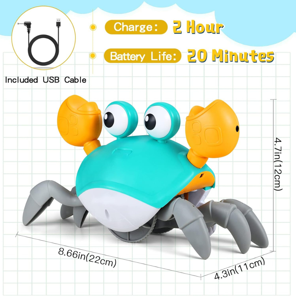 Crawling Crab Pet Toy