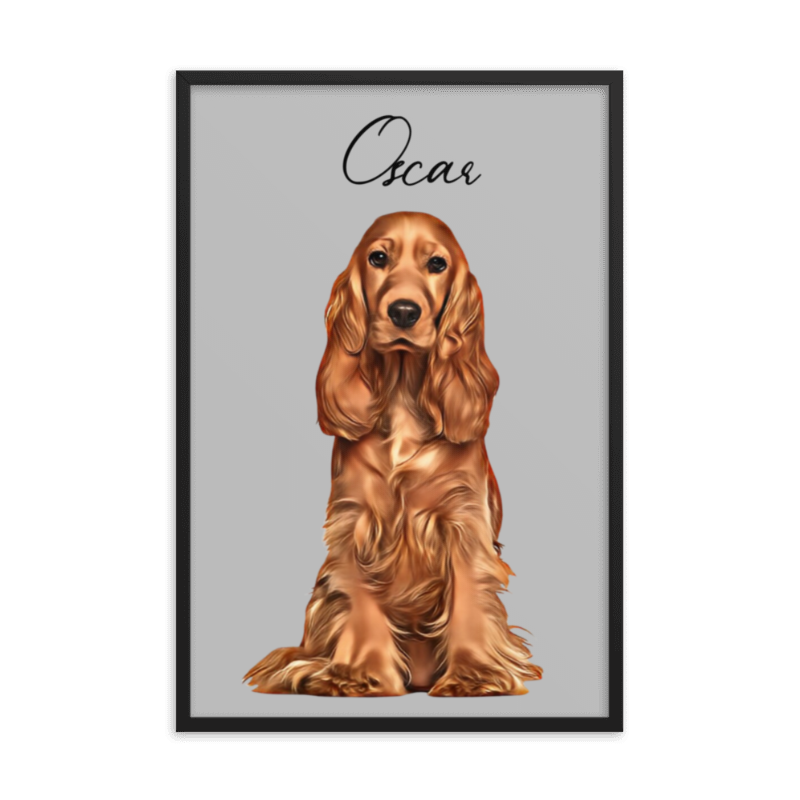 Retrato de mascota personalizado