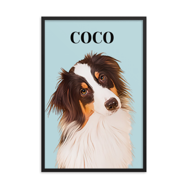 Retrato de mascota personalizado