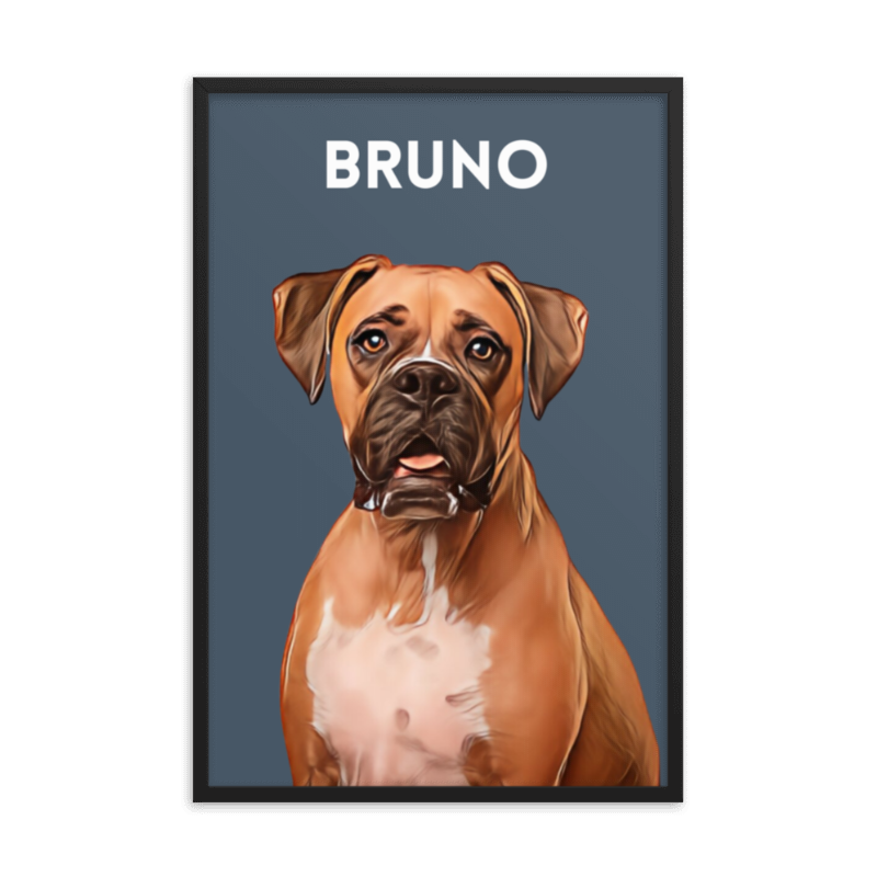 Retrato de mascota personalizado