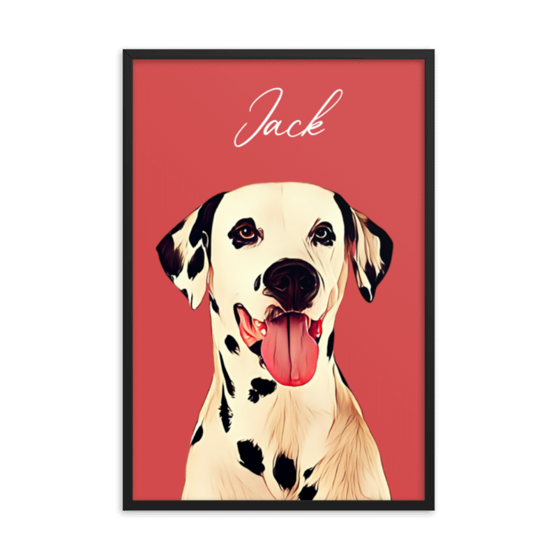 Retrato de mascota personalizado