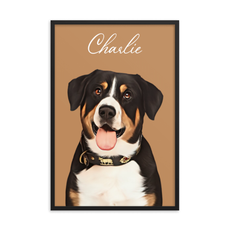 Retrato de mascota personalizado
