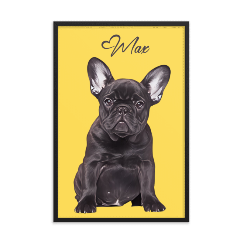 Retrato de mascota personalizado