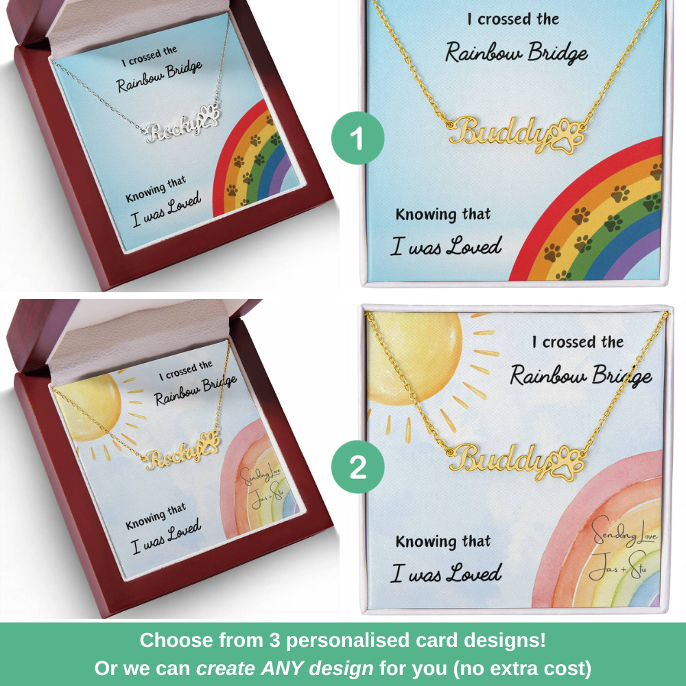 Regalo conmemorativo personalizado para perros