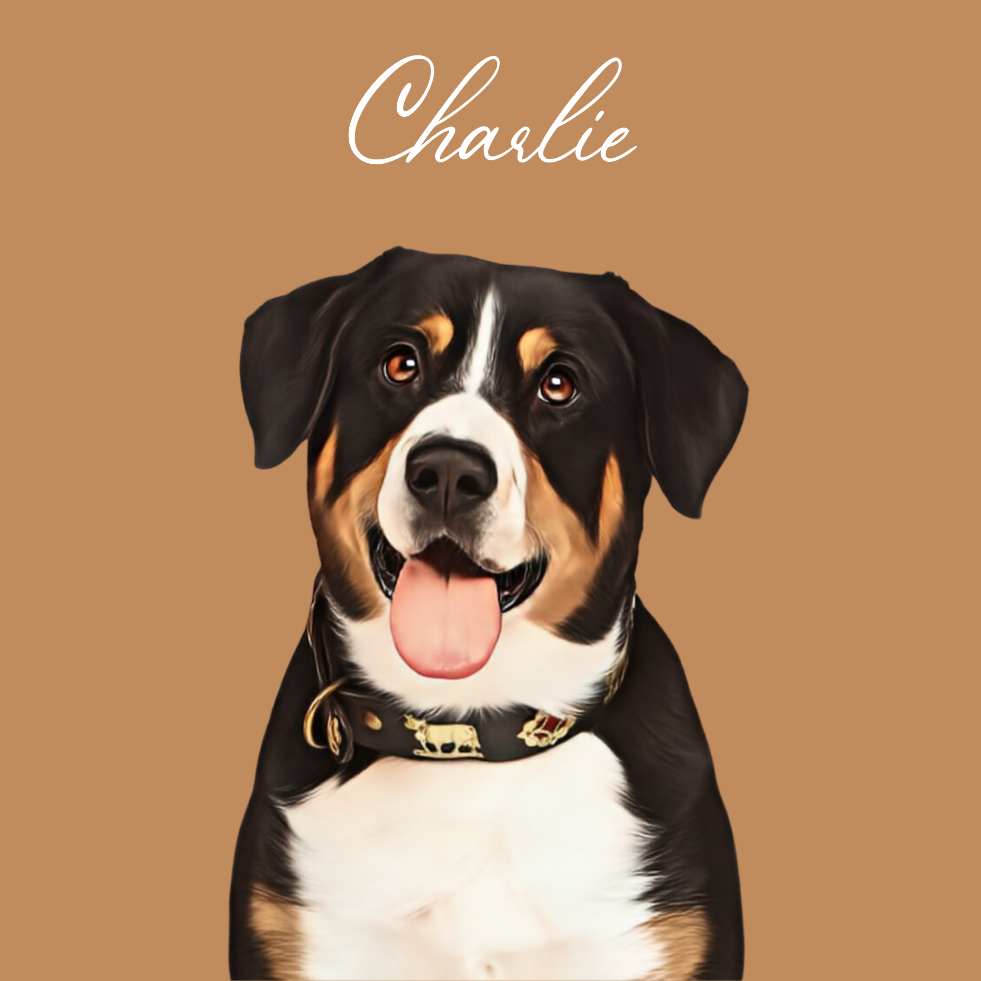 Retrato de mascota personalizado: póster y descarga digital