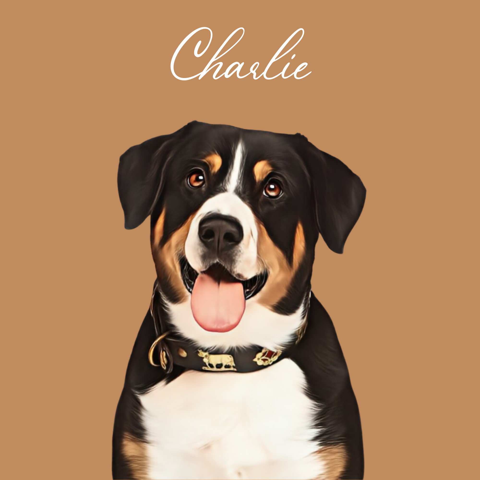 Personalised Pet Portrait - Poster & Digital Download