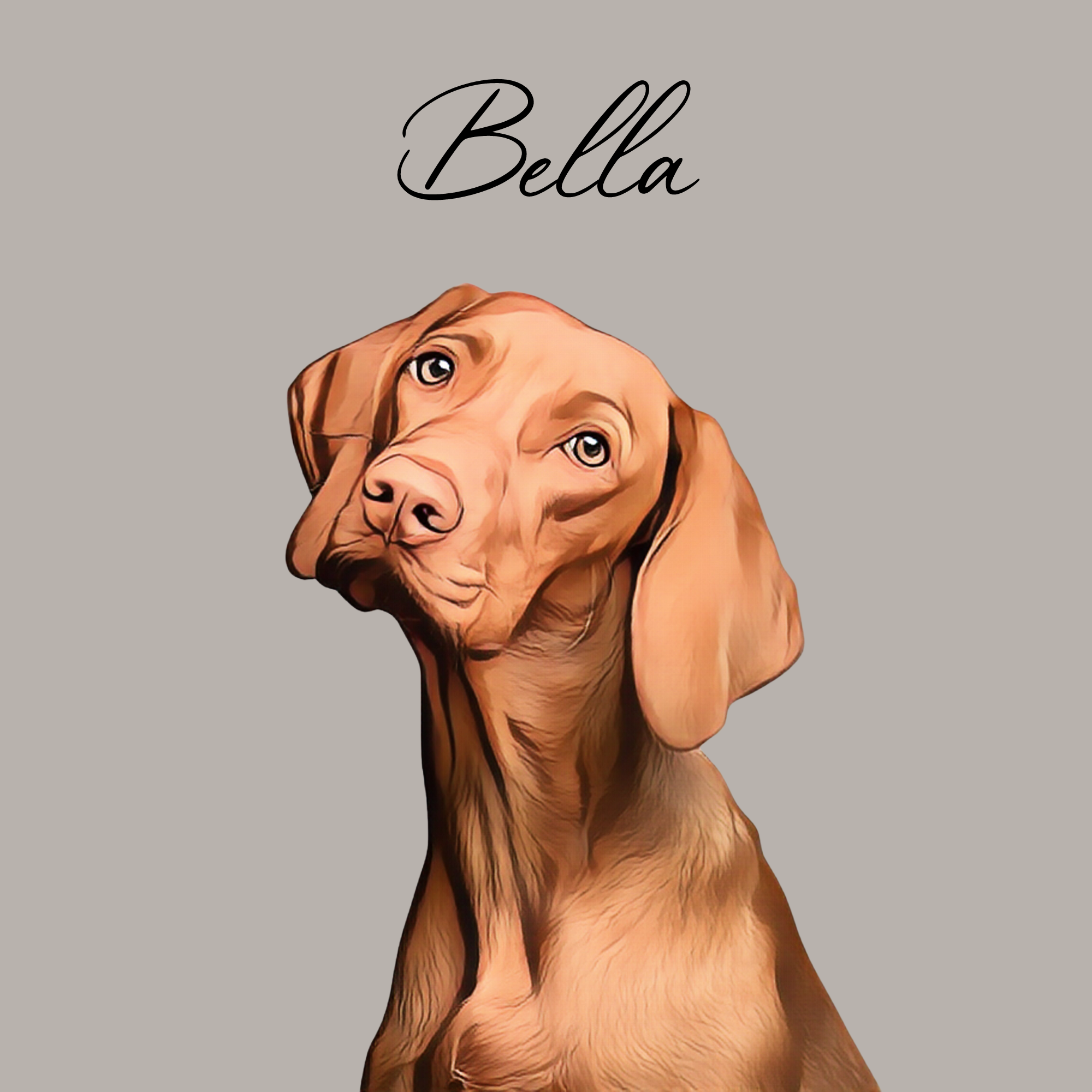 Retrato de mascota personalizado: póster y descarga digital