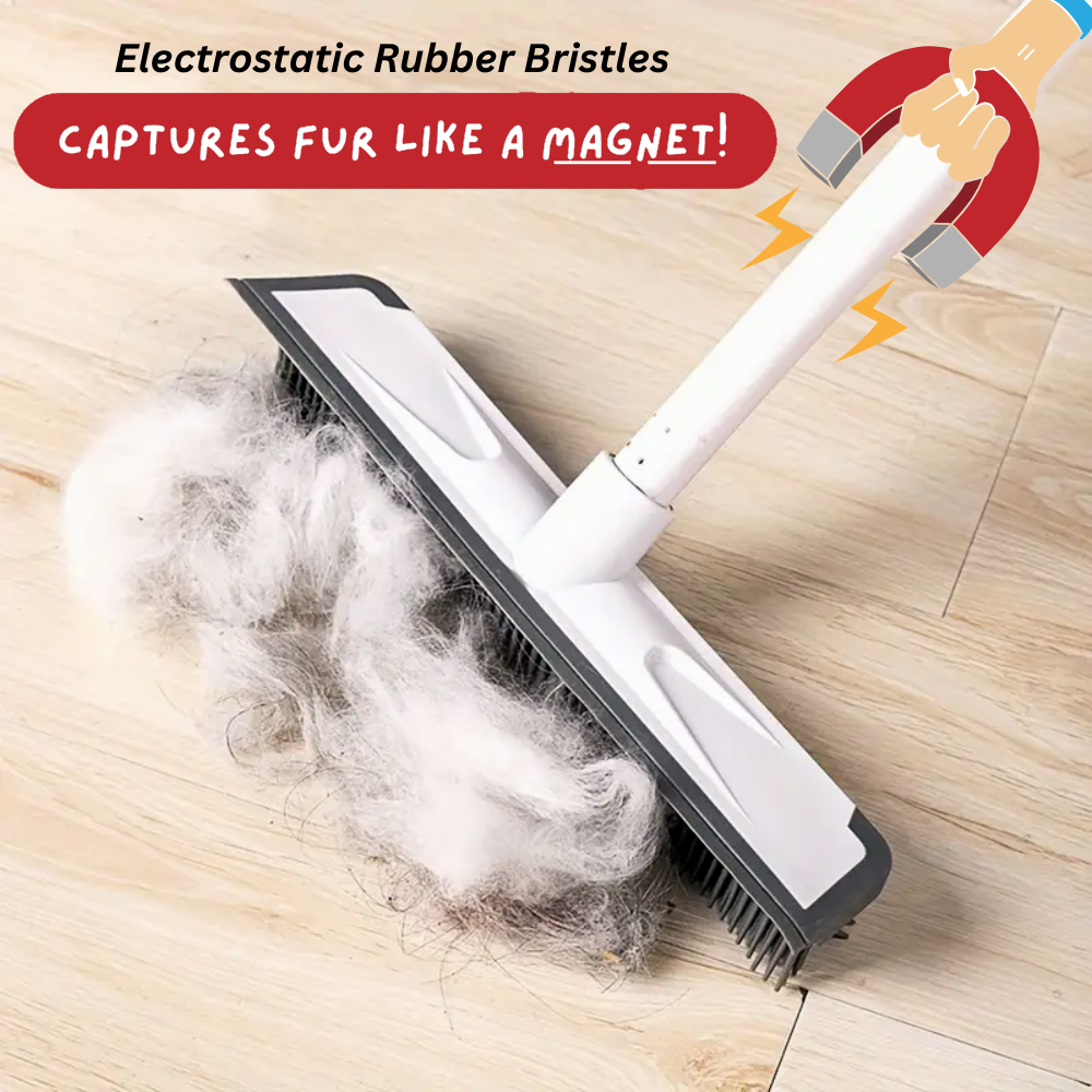 FurFighter Rubber Broom