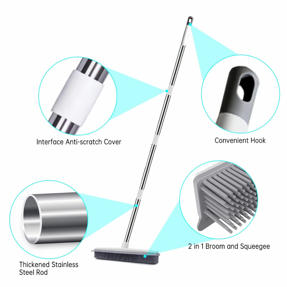 FurFighter Rubber Broom
