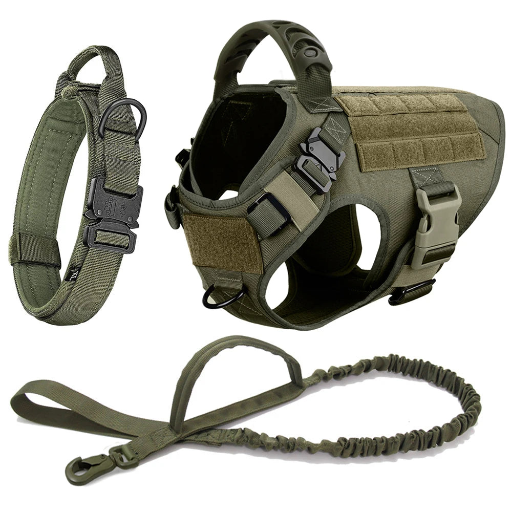 MOLLE Dog Harness Set