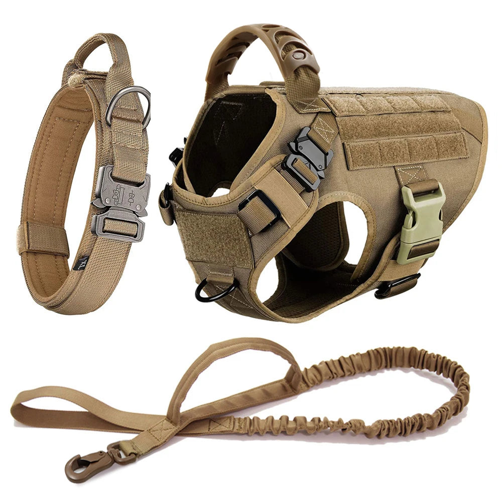 MOLLE Dog Harness Set