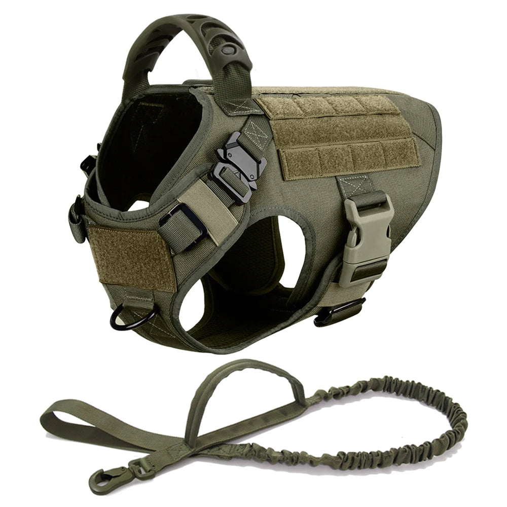 MOLLE Dog Harness Set
