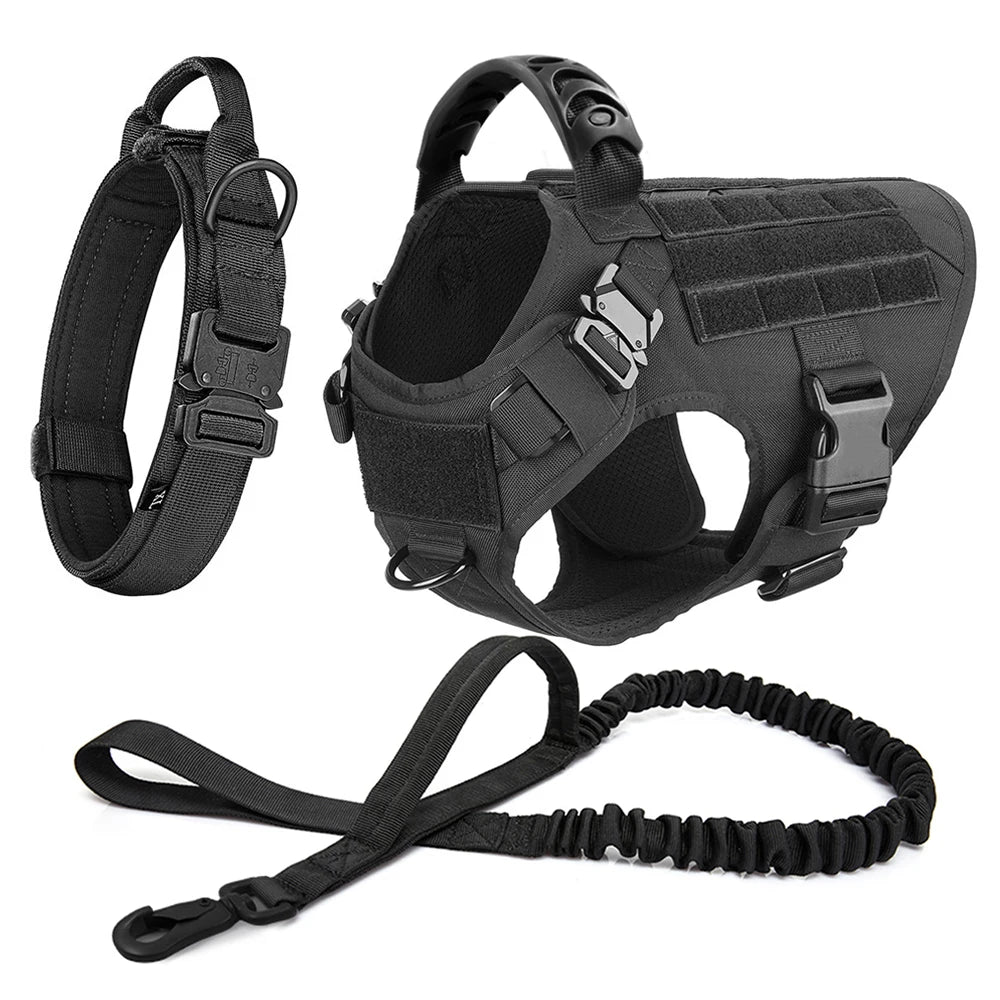 MOLLE Dog Harness Set