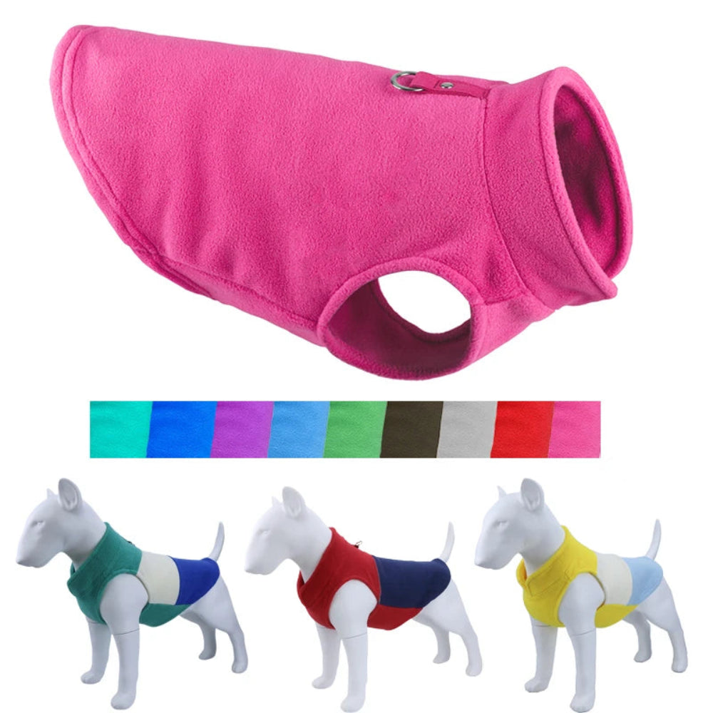 Winter Fleece Dog Coat