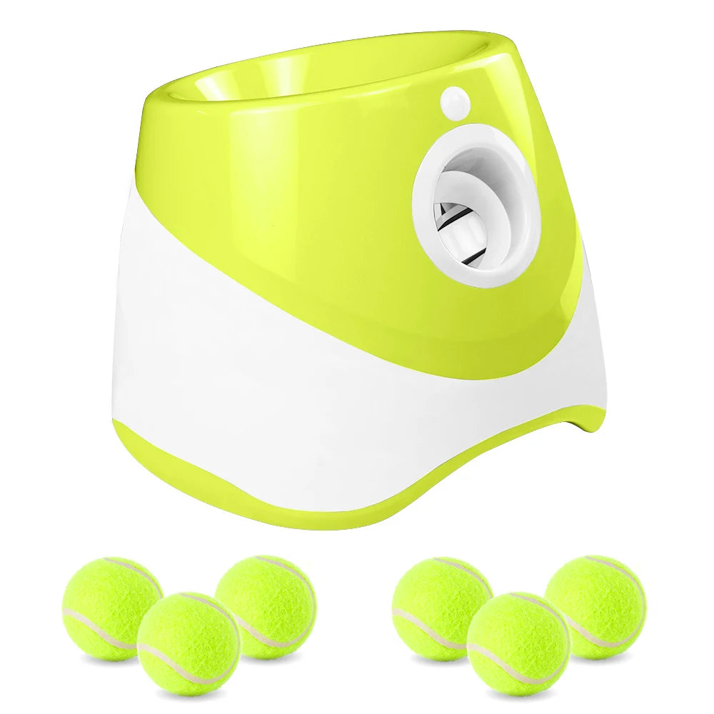 Interactive Dog Tennis Ball Launcher