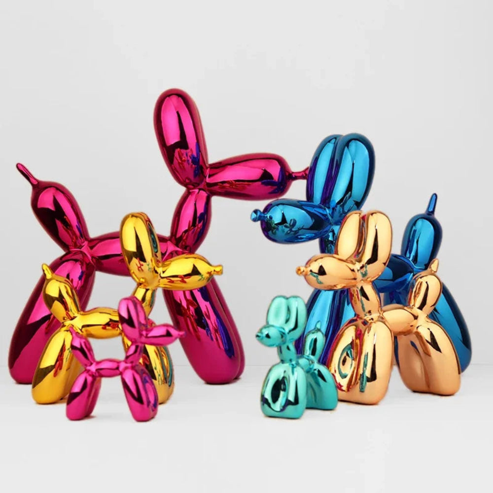 Balloon Dog Sculpture Decor