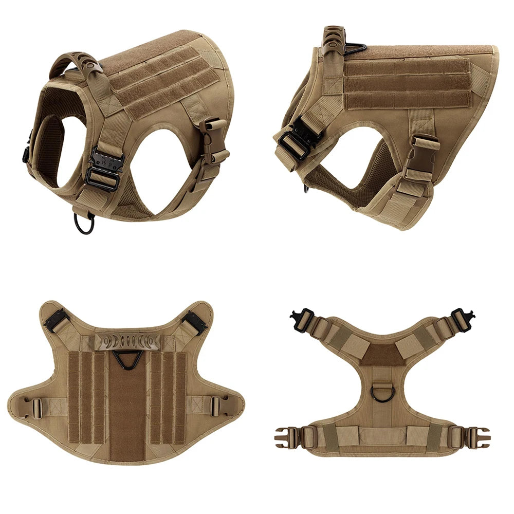 MOLLE Dog Harness Set