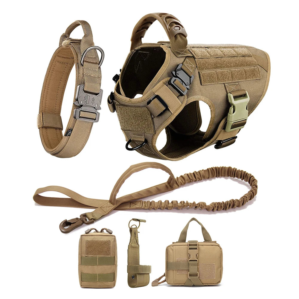 MOLLE Dog Harness Set