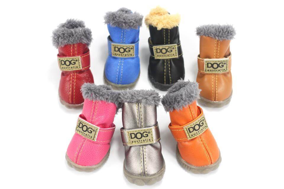 100% Cotton Dog Booties Dog Boots Happy Paws 