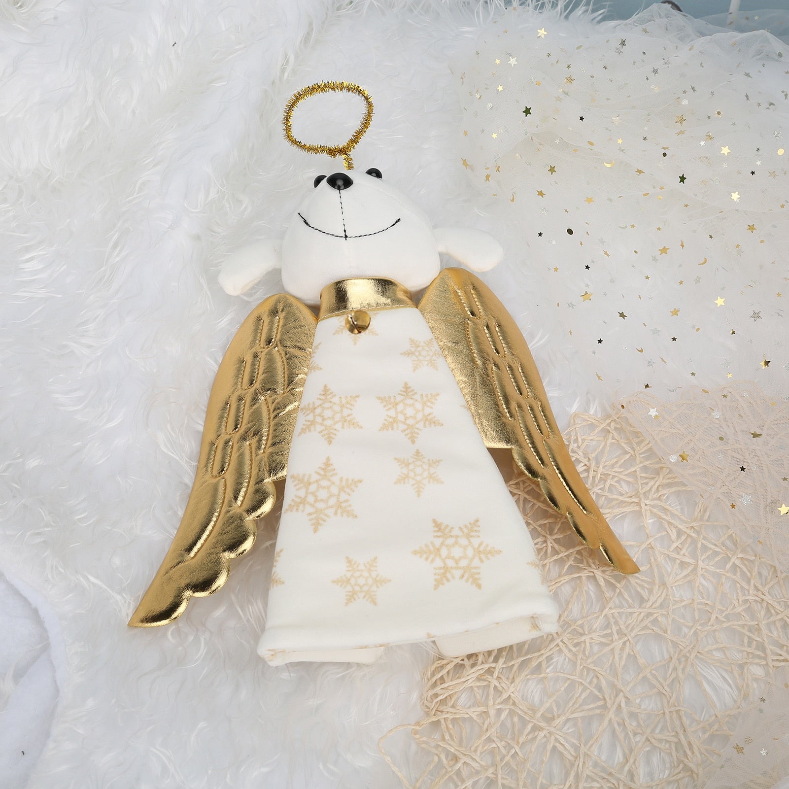 Dog Angel Tree Topper