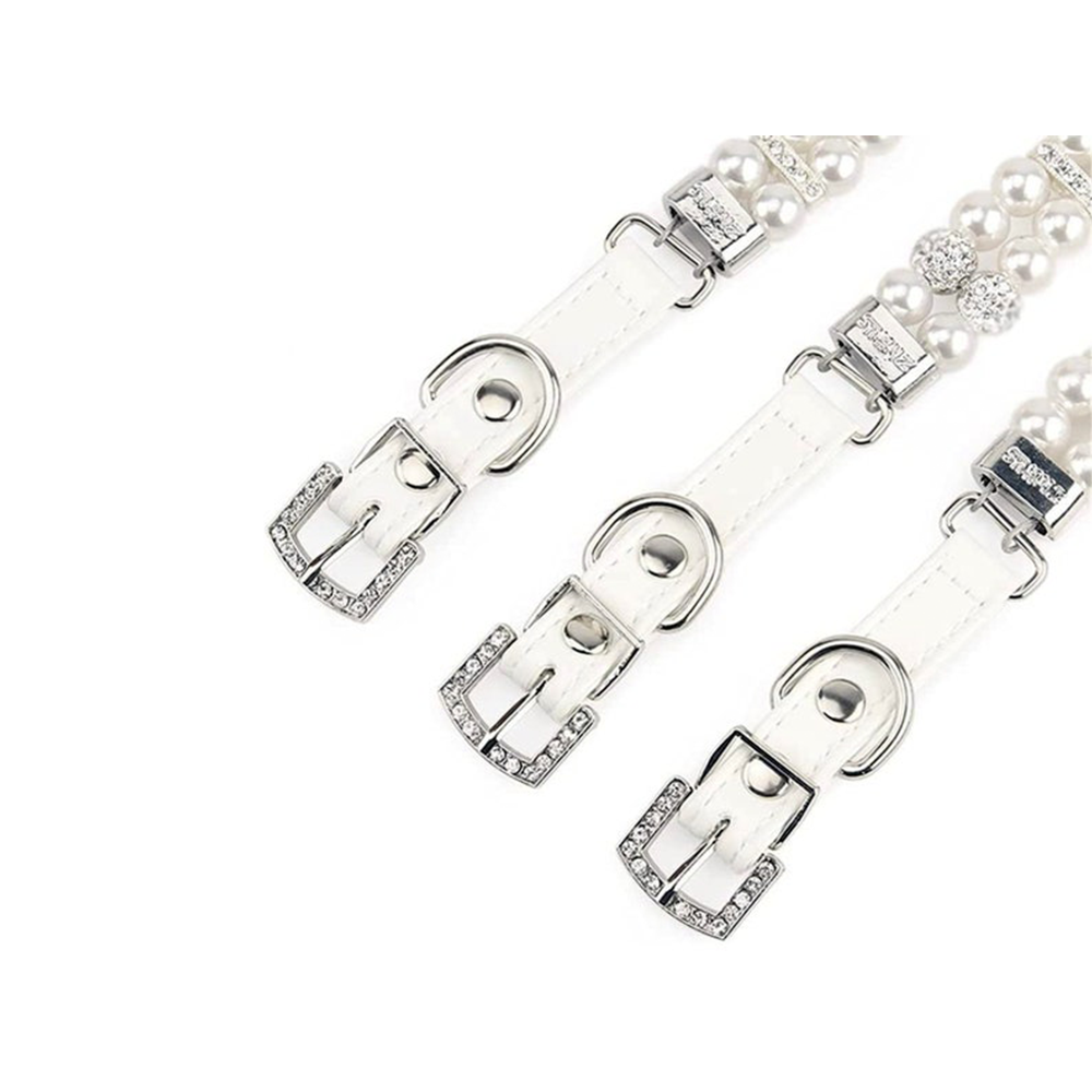 Collar de perro con cuentas