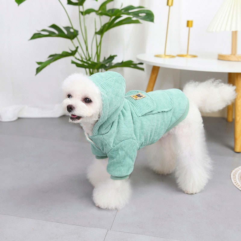 Corduroy Dog Coat