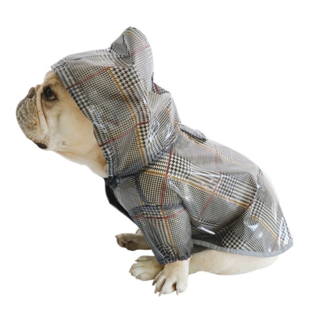 Waterproof Tweed Raincoat