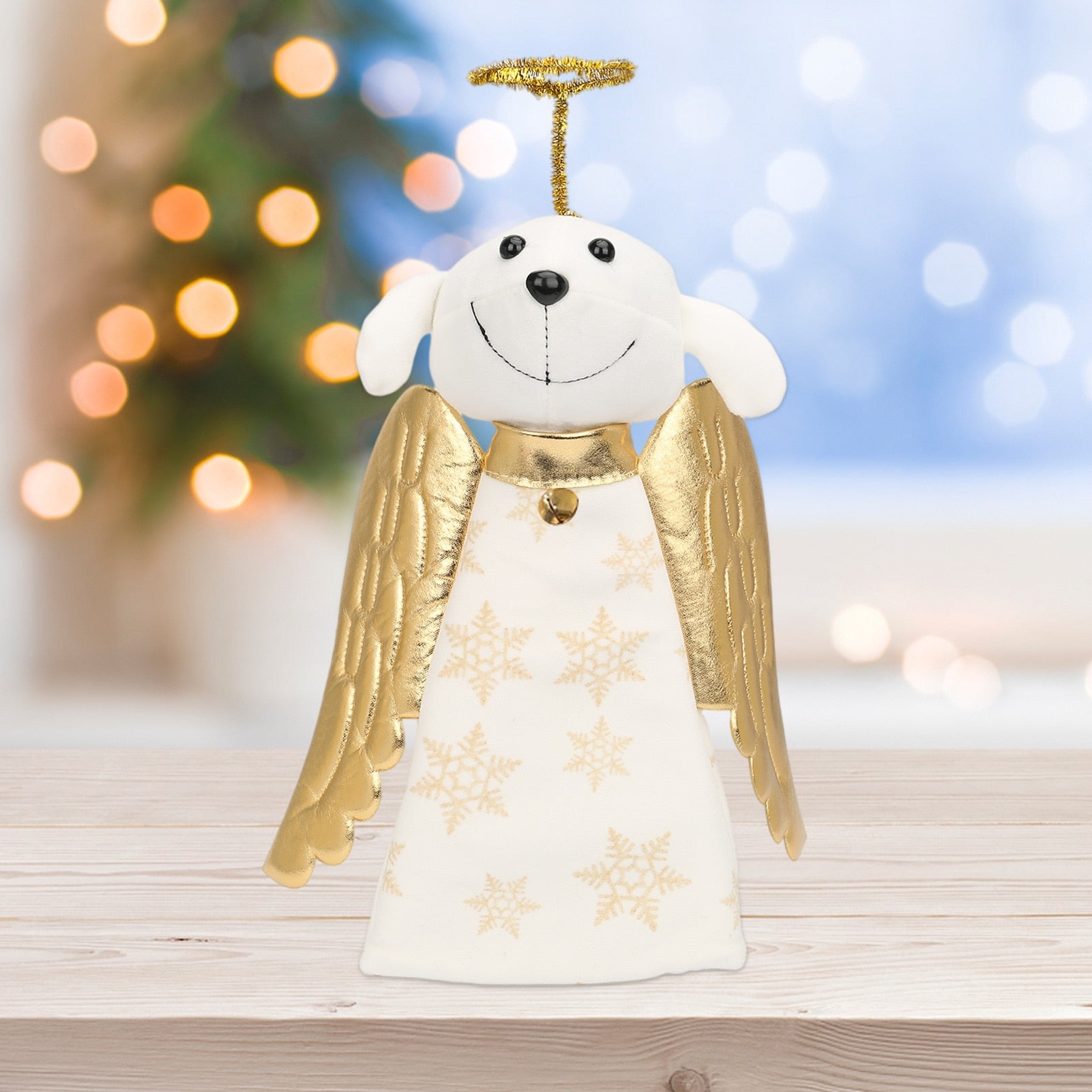 Dog Angel Tree Topper